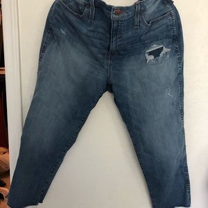 Madewell stovepipe jeans in Holbourn wash size 33P
